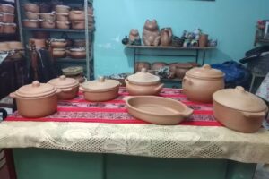 Artesan&iacute;as cer&aacute;mica salta. Poncho salte&ntilde;o