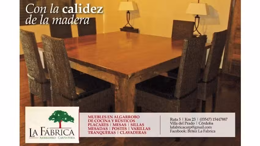 La F&aacute;brica &ndash; Carpinter&iacute;a y Aserradero