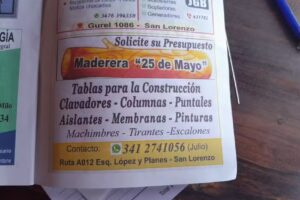 maderera 25 de mayo