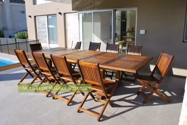 Muebles de Madera y Jard&iacute;n